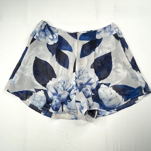 Show Me Your MUMU Blue Floral Short - Picture 2 of 10
